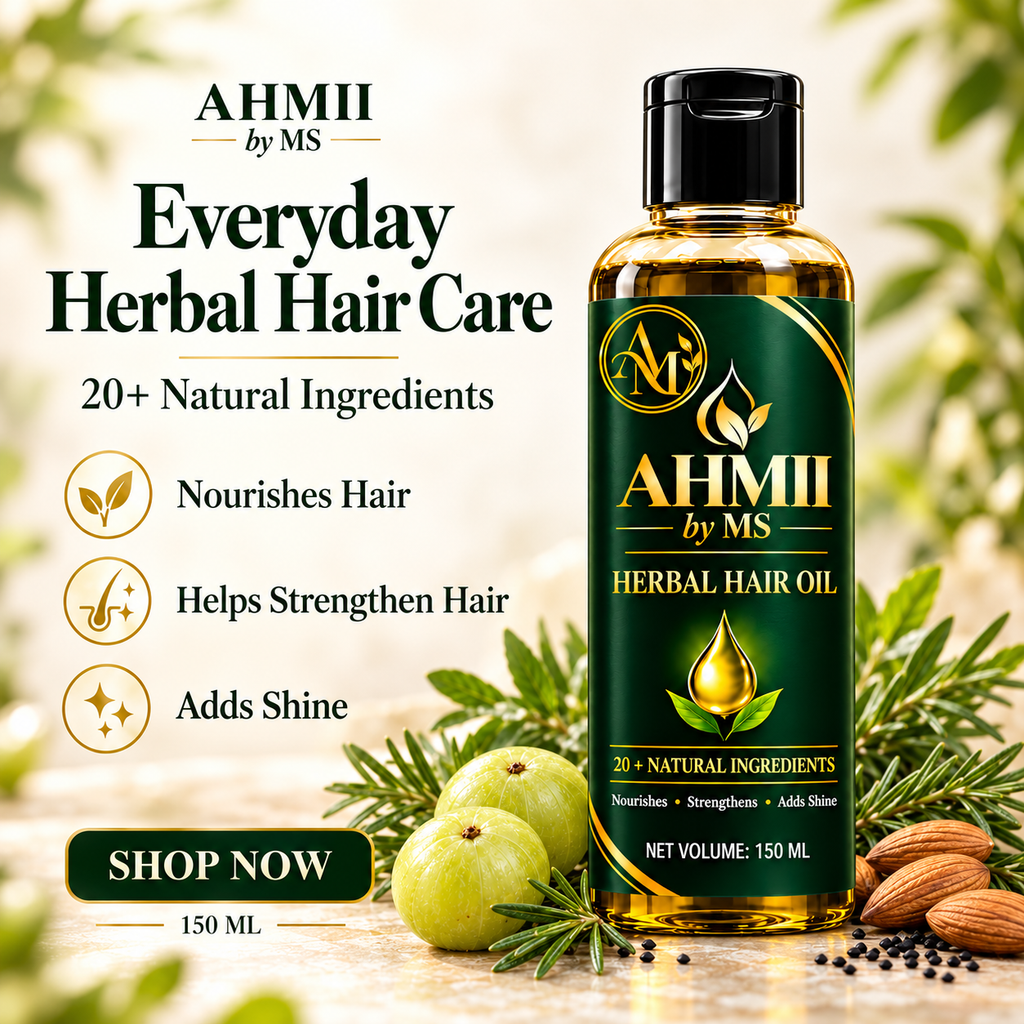 Ahmii by MS Herbal Hair Oil – 150 ML