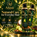 AHMII Herbal Hair Oil two-bottle display 150 ML